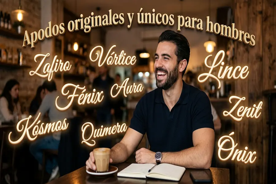 Apodos originales y únicos para hombres
