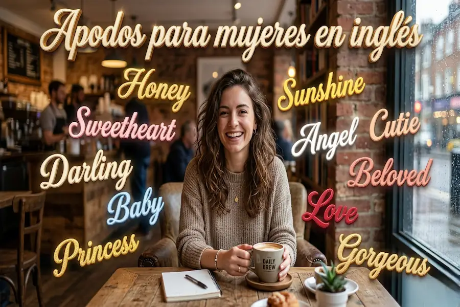 Apodos en inglés para mujeres y amigas Apodos cariñosos en inglés para mujeres con su significado