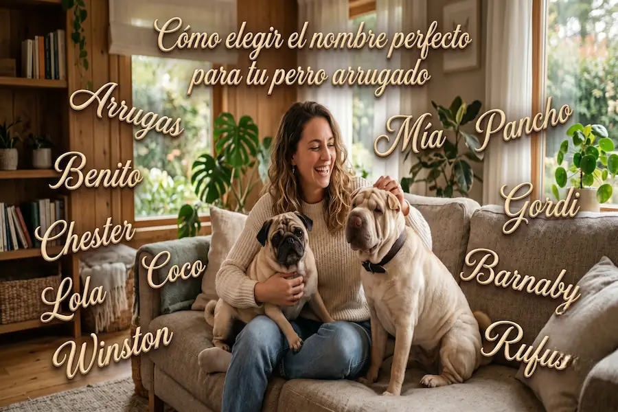 Cómo elegir el nombre perfecto para tu perro arrugado Cómo elegir el nombre perfecto para tu perro arrugado