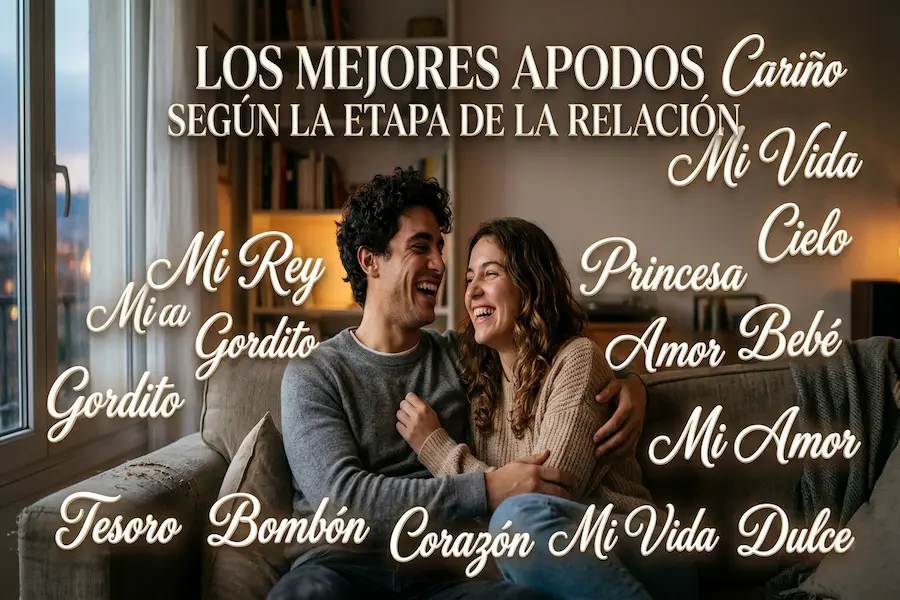 Los mejores apodos según la etapa de la relación de pareja