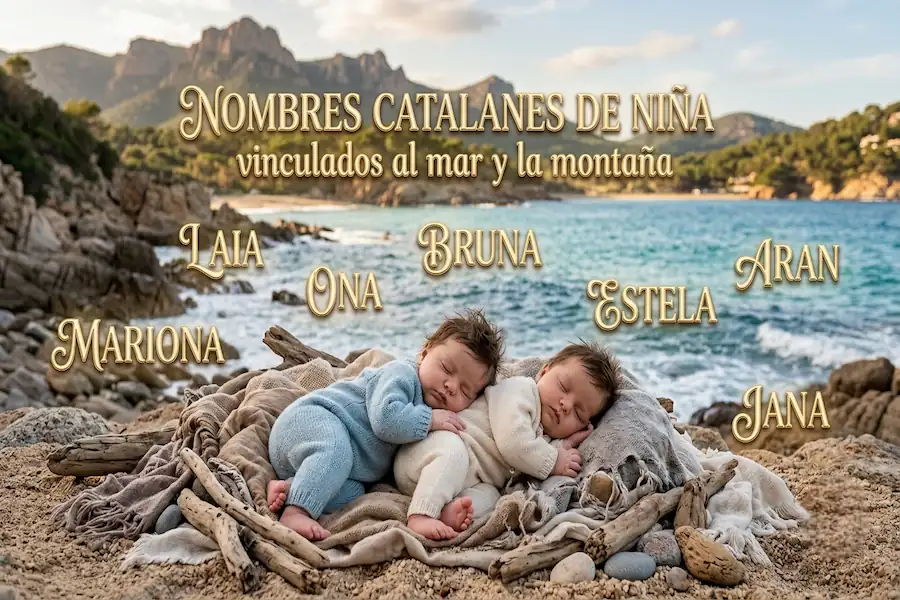 Nombres catalanes de niña vinculados al mar y la montaña Nombres catalanes de niña vinculados al mar y la montaña