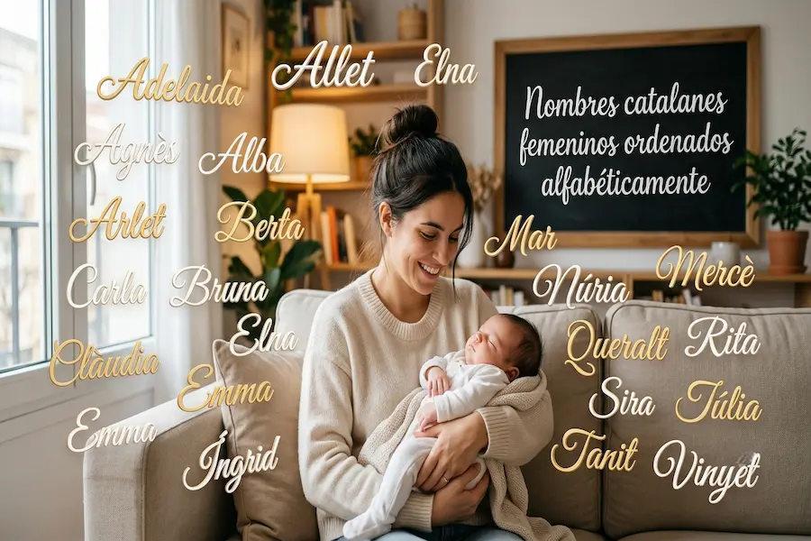 Nombres catalanes femeninos de la A a la Z Lista de nombres catalanes femeninos ordenados alfabéticamente