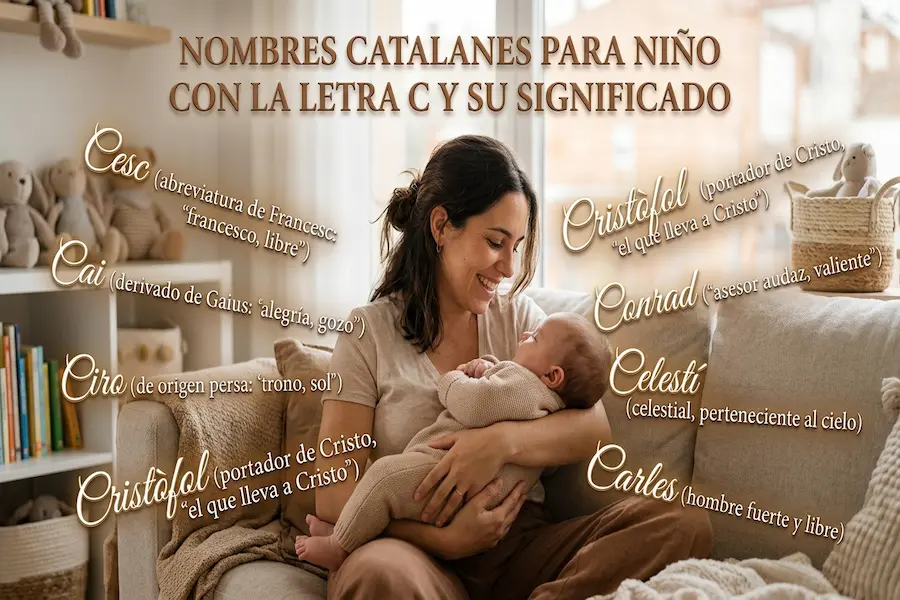 Nombres catalanes para niño con la letra C Nombres catalanes para niño con la letra C y su significado