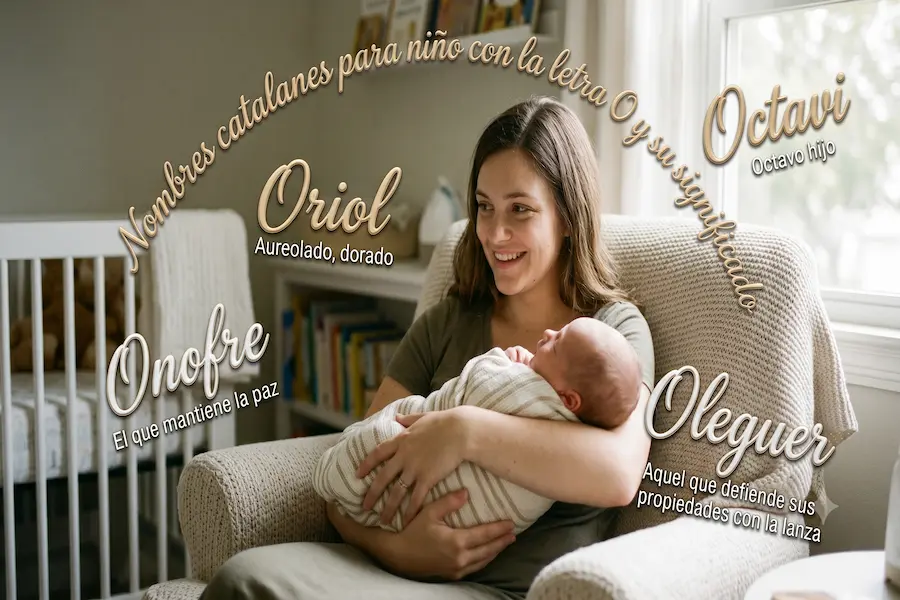 Nombres catalanes para niño con la letra O Nombres catalanes para niño con la letra O y su significado