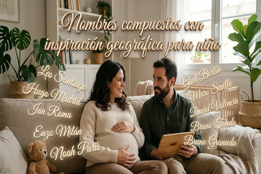 Nombres compuestos con inspiración geográfica para niño Nombres compuestos de niño inspirados en lugares geográficos