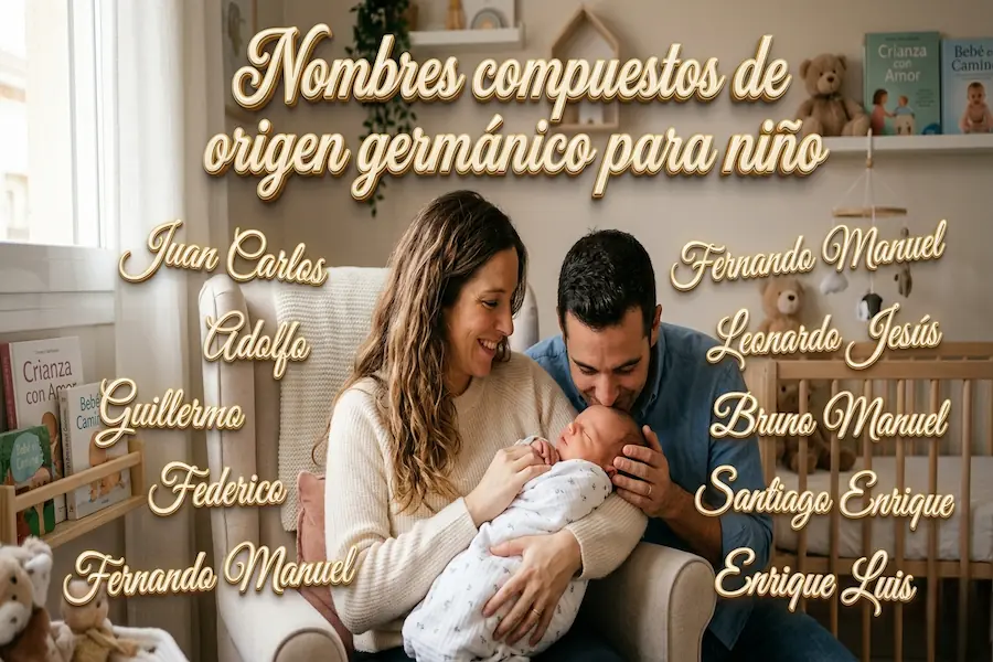 Nombres compuestos de origen germánico para niño Nombres compuestos de niño de origen germánico