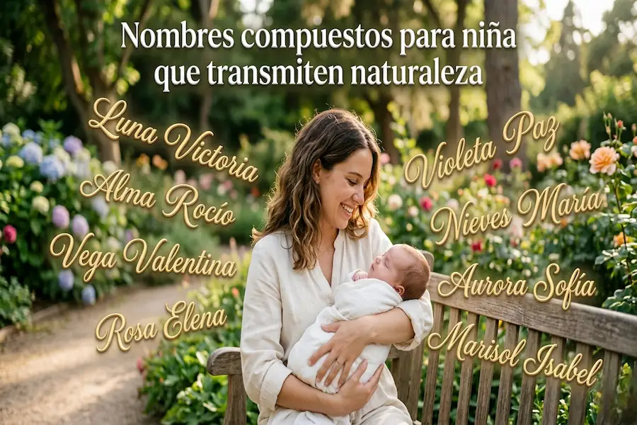 Nombres de naturaleza Nombres compuestos para niña inspirados en la naturaleza