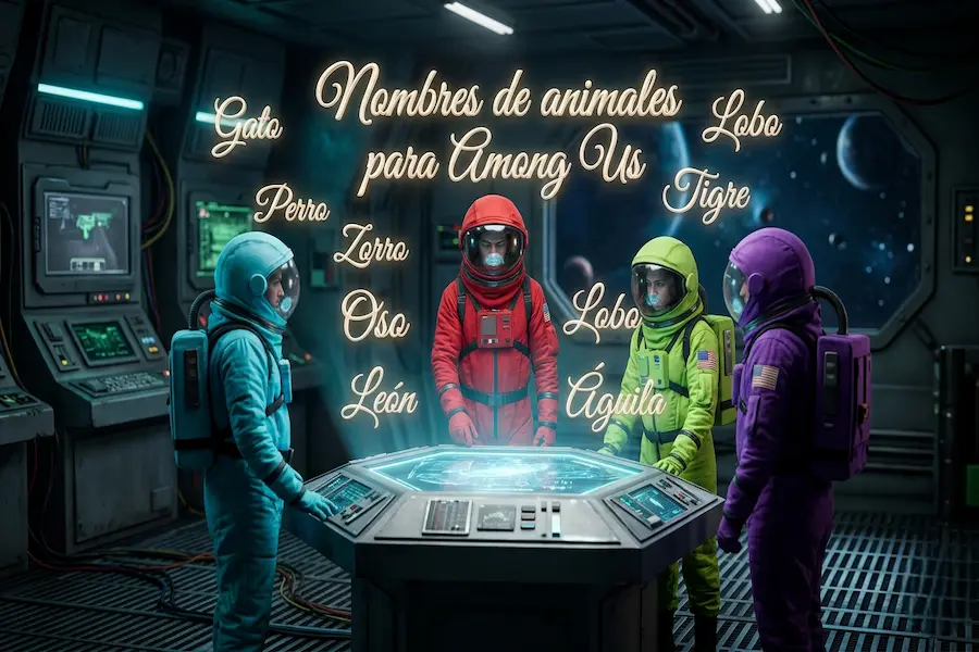 Nombres de animales para Among Us Lista de nombres divertidos de animales para personajes de Among Us