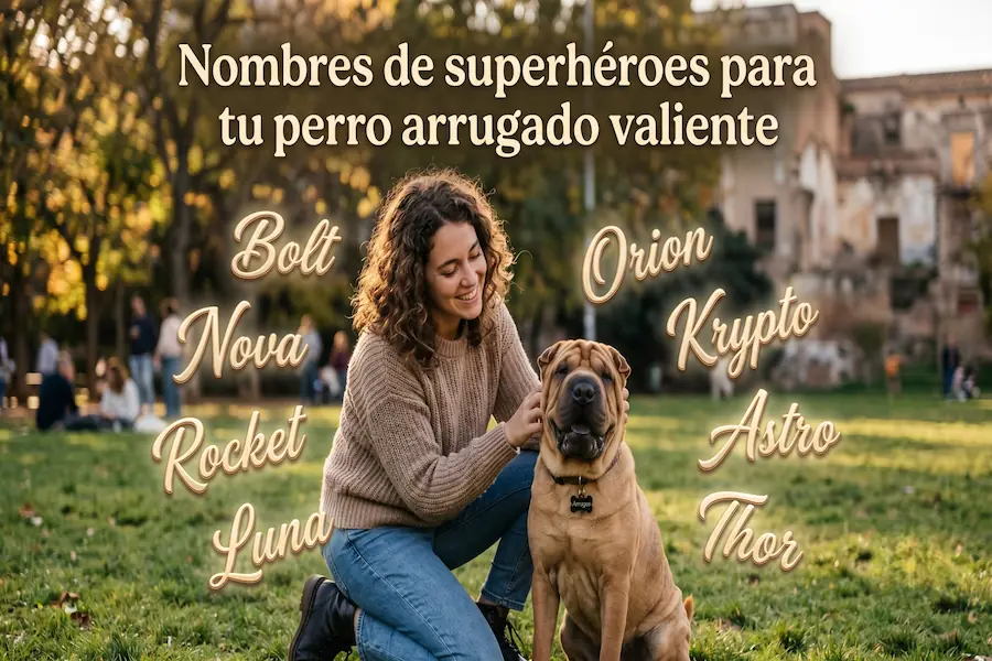 Nombres de superhéroes para tu perro arrugado valiente Nombres de superhéroes para tu perro arrugado valiente