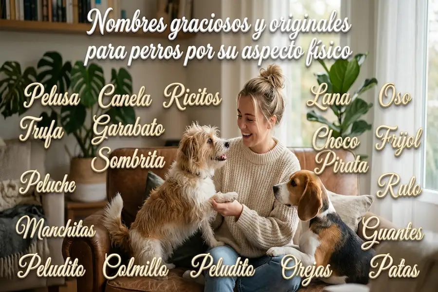 Nombres graciosos y originales para perros según su aspecto físico