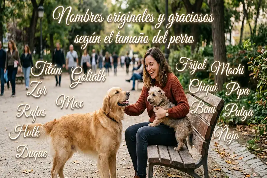 Nombres originales y graciosos según el tamaño del perro