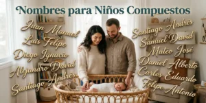 Nombres para Niños Compuestos