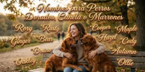 Nombres para Perros Dorados, Canela o Marrones