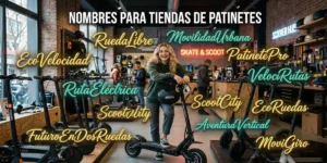 Nombres para Tiendas de Patinetes