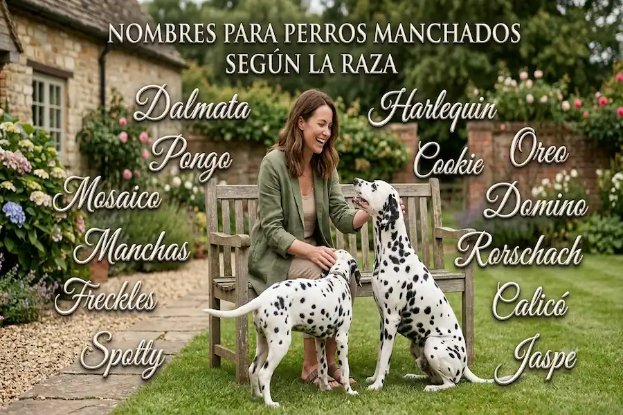 Nombres para perros manchados según la raza Perro manchado de raza específica