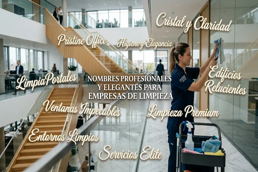 Cómo elegir un nombre profesional y elegante para tu empresa de limpieza
