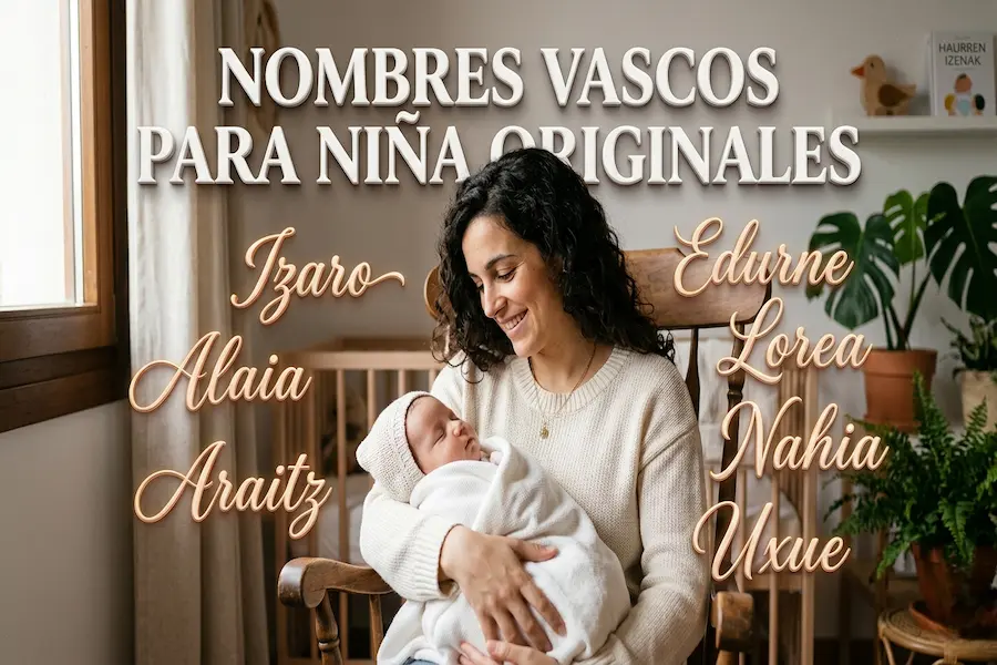 Nombres vascos para niña originales Lista de nombres vascos para niña únicos y originales