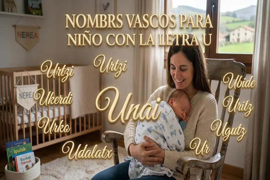 Nombres vascos de niño con letra U Nombres vascos para niño que empiezan por la letra U