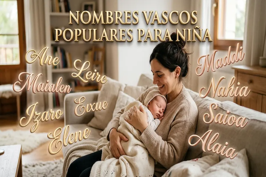 Nombres vascos populares para niña Los nombres vascos más populares y elegidos por los padres para niñas