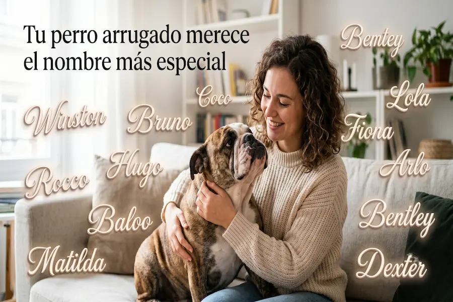 Tu perro arrugado merece el nombre más especial Tu perro arrugado merece el nombre más especial