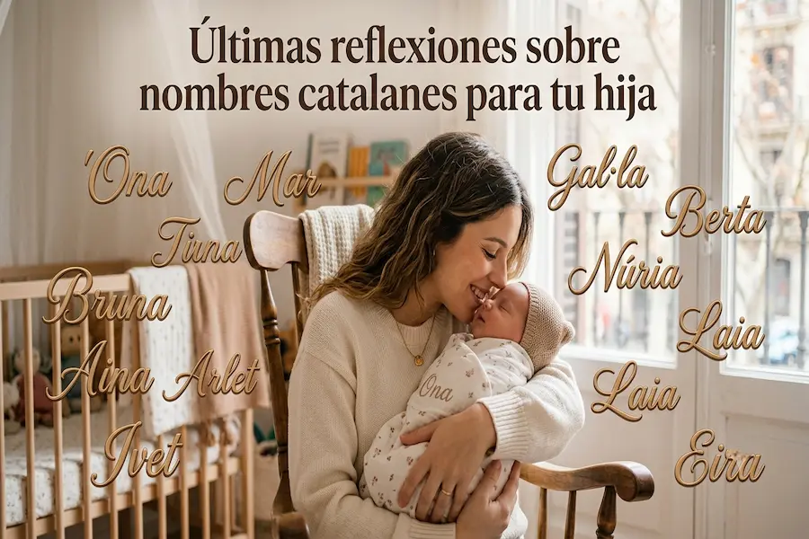 Consejos finales para elegir nombre catalán Reflexiones finales sobre la elección de nombres catalanes para niña