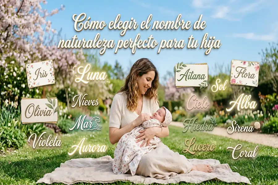 Guía para elegir nombres de la naturaleza para niñas Cómo elegir el nombre de naturaleza perfecto para tu hija
